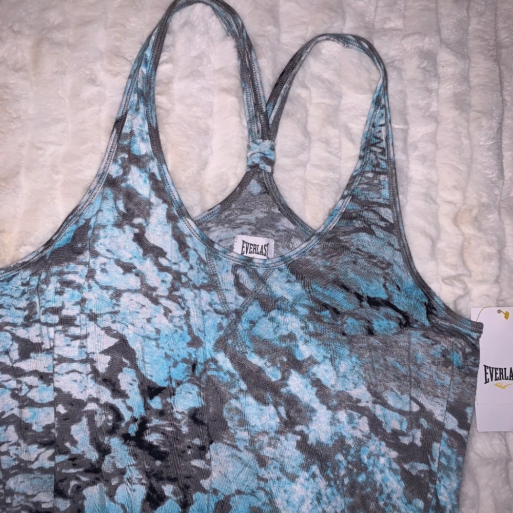 Everlast Racerback Tie-Dye Maxi Dress